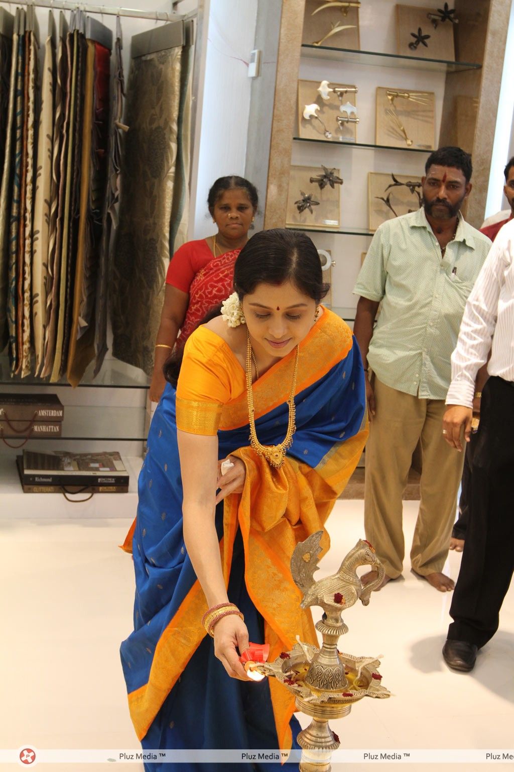 Devayani at Textiles Showroom Event Stills | Picture 128887